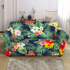 Summer Tropical Hawaii Pattern Print Loveseat Slipcover