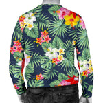 Summer Tropical Hawaii Pattern Print Men's Crewneck Sweatshirt GearFrost