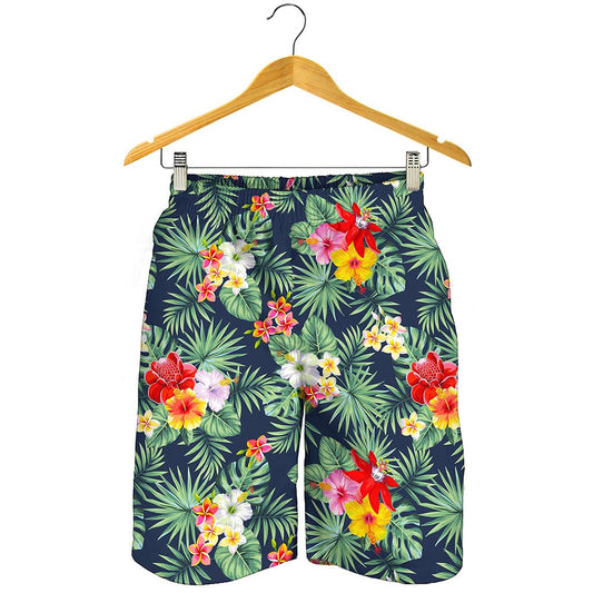 Summer Tropical Hawaii Pattern Print Men's Shorts