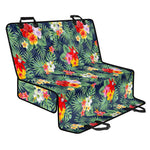 Summer Tropical Hawaii Pattern Print Pet Car Back Seat Cover