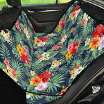 Summer Tropical Hawaii Pattern Print Pet Car Back Seat Cover