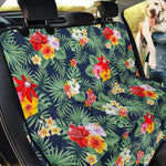 Summer Tropical Hawaii Pattern Print Pet Car Back Seat Cover