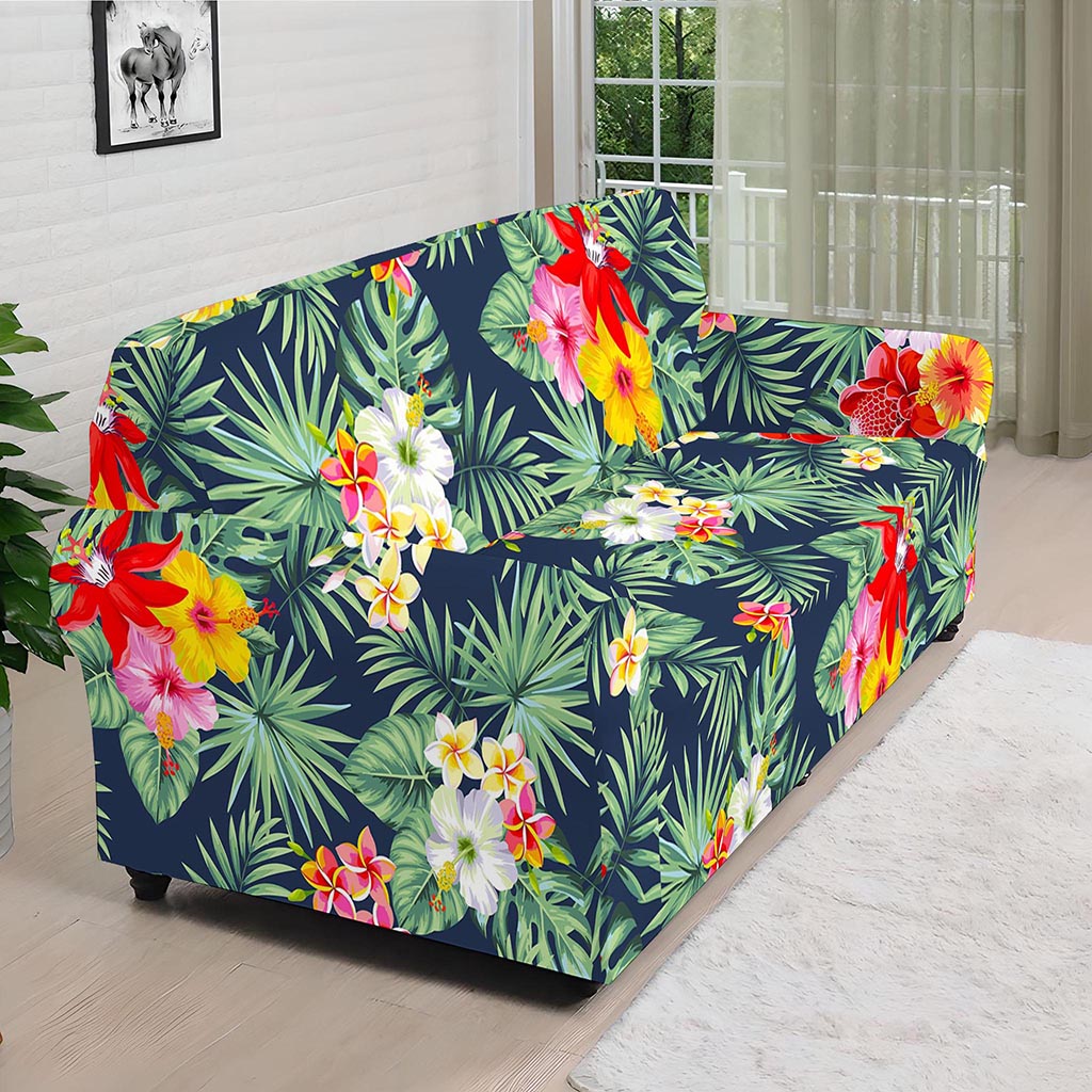 Summer Tropical Hawaii Pattern Print Sofa Cover