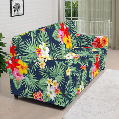 Summer Tropical Hawaii Pattern Print Sofa Cover