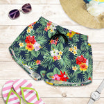 Summer Tropical Hawaii Pattern Print Women's Shorts