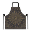 Sun All Seeing Eye Print Apron