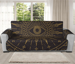 Sun All Seeing Eye Print Oversized Sofa Protector