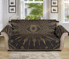 Sun All Seeing Eye Print Sofa Protector