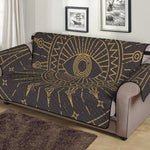 Sun All Seeing Eye Print Sofa Protector