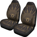 Sun All Seeing Eye Print Universal Fit Car Seat Covers