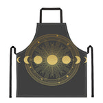 Sun And Moon Phase Print Apron