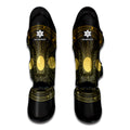 Sun And Moon Phase Print Muay Thai Shin Guards