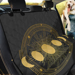 Sun And Moon Phase Print Pet Car Back Seat Cover