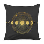 Sun And Moon Phase Print Pillow Cover