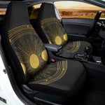 Sun And Moon Phase Print Universal Fit Car Seat Covers