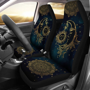 Sun And Moon Universal Fit Car Seat Covers GearFrost