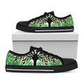 Sun And Moon Yggdrasil Print Black Low Top Sneakers