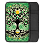 Sun And Moon Yggdrasil Print Car Center Console Cover