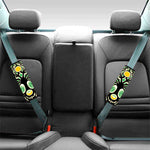 Sun And Moon Yggdrasil Print Car Seat Belt Covers