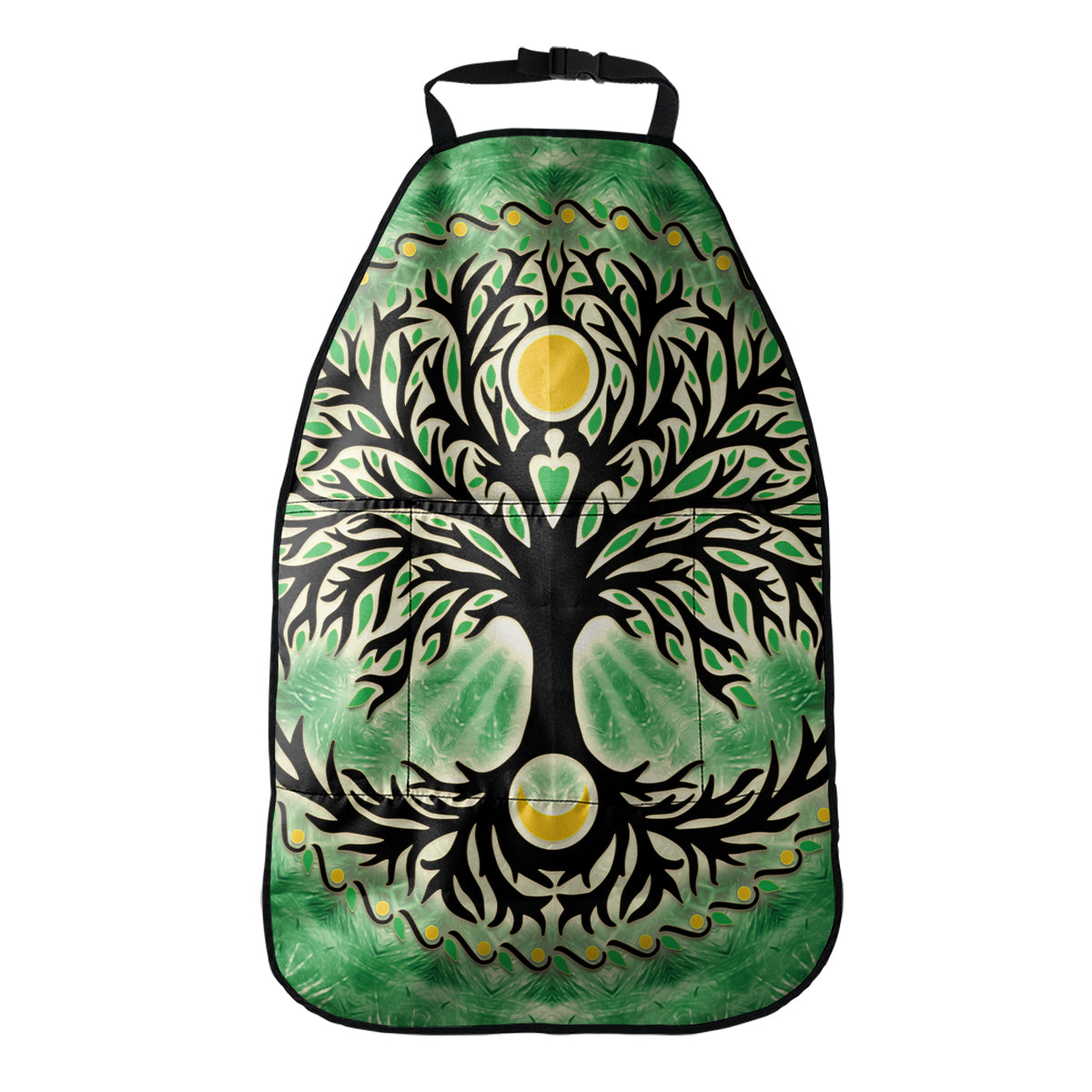 Sun And Moon Yggdrasil Print Car Seat Organizers