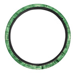 Sun And Moon Yggdrasil Print Car Steering Wheel Cover