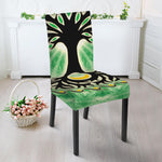 Sun And Moon Yggdrasil Print Dining Chair Slipcover
