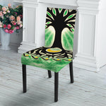 Sun And Moon Yggdrasil Print Dining Chair Slipcover
