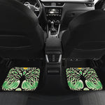 Sun And Moon Yggdrasil Print Front and Back Car Floor Mats