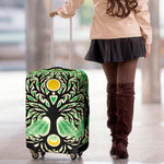 Sun And Moon Yggdrasil Print Luggage Cover