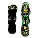 Sun And Moon Yggdrasil Print Muay Thai Shin Guard