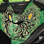 Sun And Moon Yggdrasil Print Pet Car Back Seat Cover