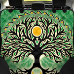 Sun And Moon Yggdrasil Print Pet Car Back Seat Cover