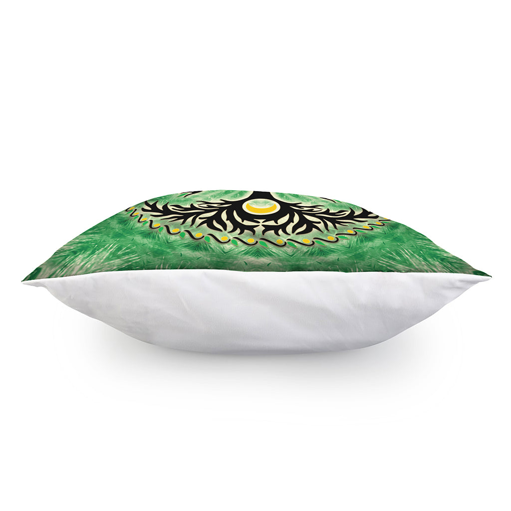 Sun And Moon Yggdrasil Print Pillow Cover