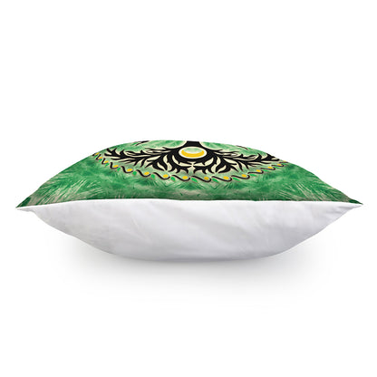 Sun And Moon Yggdrasil Print Pillow Cover