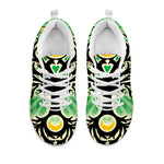 Sun And Moon Yggdrasil Print White Sneakers