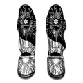 Sun And Moon Yin Yang Print Muay Thai Shin Guards