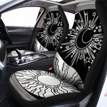 Sun And Moon Yin Yang Print Universal Fit Car Seat Covers
