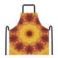 Sun Fire Kaleidoscope Print Apron