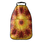 Sun Fire Kaleidoscope Print Car Seat Organizers