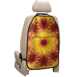 Sun Fire Kaleidoscope Print Car Seat Organizers