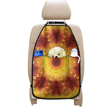 Sun Fire Kaleidoscope Print Car Seat Organizers
