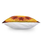 Sun Fire Kaleidoscope Print Pillow Cover