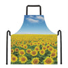 Sunflower Field Print Apron