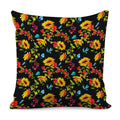 Sunflower Floral Pattern Print Pillow Cover
