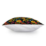 Sunflower Floral Pattern Print Pillow Cover