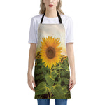 Sunflower Landscape Print Apron