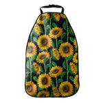 Sunflower Pattern Print Car Seat Organizers