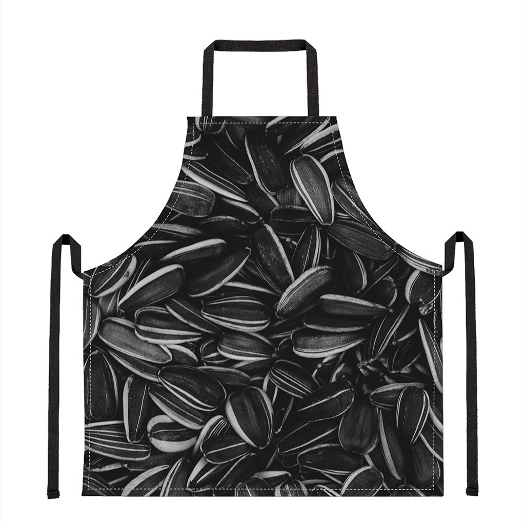 Sunflower Seeds Print Apron