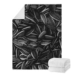 Sunflower Seeds Print Blanket