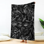 Sunflower Seeds Print Blanket